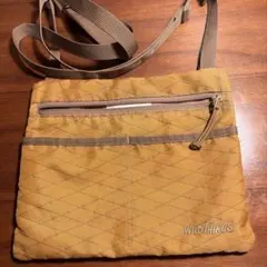 WILD THINGS HOBO UTILITY POUCH ベージュ