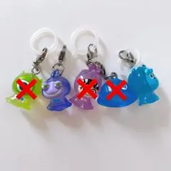 【美品】モンスターズインク めじるしアクセサリー　2点セット ガチャ