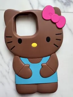 ハローキティ シリコンケース iPhone 14/15 Pro Max