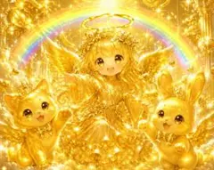 ファンタジーウサギイラスト紙沢光ポスター額付き発送a4 - メルカリ