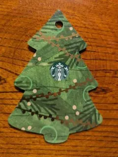 スタバカード　クリスマスツリー