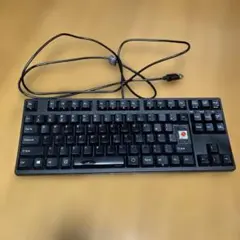 ジャンク、フィルコの赤軸低背のメカニカルキーボード。