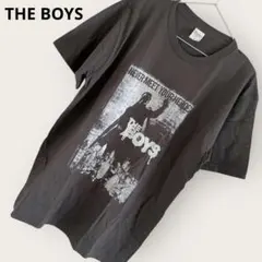 THE BOYS グラフィックTシャツ L スミクロ チャコールグレー プリント