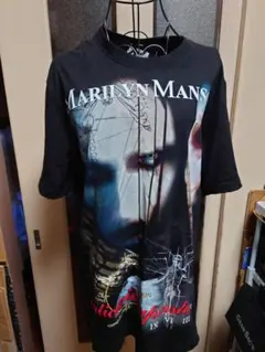 Marilyn Manson Tシャツ Lサイズ　バンドTシャツ