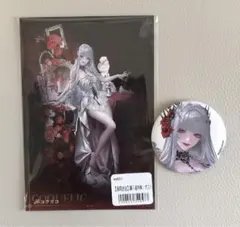 無期迷途　東京タワー　RED 缶バッジ・ポストカードセット　コグリコ