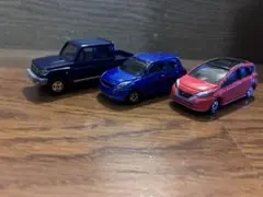 トミカ 3台セット ランドクルーザー70 スイフト ノート 乗用車 SUV