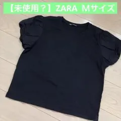 【未使用？】ZARA パフスリーブ　異素材　Tシャツのサムネイル