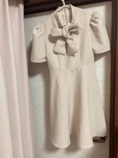 アンミール 美品 パールリボンワンピース
