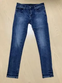 UNIQLO スキニーデニム 裾上げなし 32インチ(82cm）