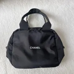 シャネル　ノベルティ　チャック付きトートバッグ