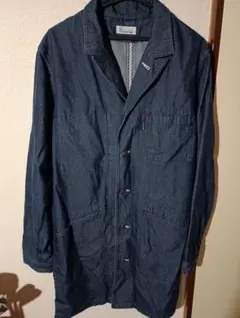 EDGE OF LINE ダークデニムコート