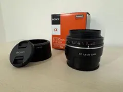SONY DT35mm F1.8 SAM SAL35F18 箱付 プロテクター付