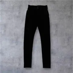 ユニクロ ヒートテック ウルトラストレッチ ハイライズジーンズ 25インチ 黒