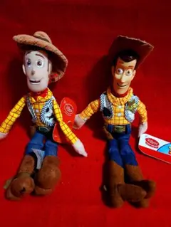 トイ・ストーリー　ウッディ　ぬいぐるみ　２種　 ディズニー