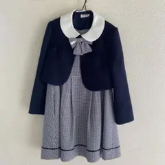 入学式 女の子 135cm sa•ku•ra フォーマルワンピース