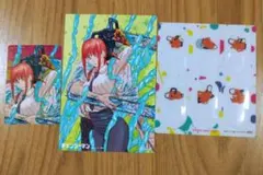 チェンソーマン イラストカード　ポチタ　クリップ　ナツコミステッカー