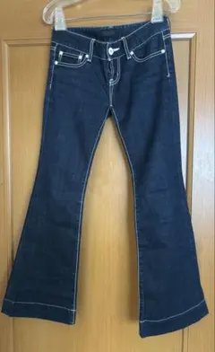 MOUSSY VINTAGE ローライズ　フレアデニム