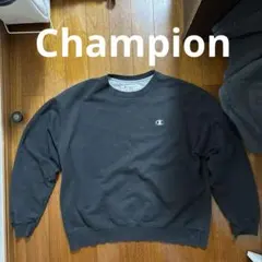 美品 Champion 短丈 スウェット XL ブラック vintage
