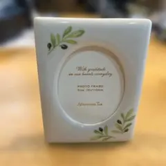 Afternoon Tea 陶器製 フォトフレーム オリーブ柄のサムネイル