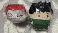 HUNTER×HUNTER ふわコロりんゴン ぽてコロマスコットヒソカ セットのサムネイル