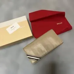 BALLY 長財布 ゴールド系 箱・保存袋付きのサムネイル