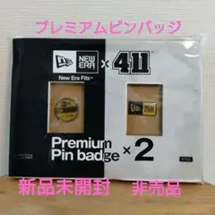 【非売品】ニューエラ NEW ERA × 411 特製プレミアム ピンバッジのサムネイル
