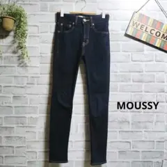 ブラックスキニー デニム