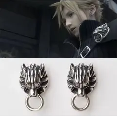 FINAL FANTASY VII クラウド ウルフ ピアス　両耳セット