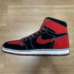 新品JORDAN1 CHICAGO rugラグ　マット Rug - Jordan 1 Retro - Chicago 60x40cm at MR. Riegillio