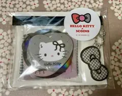 3COINS　ハローキティ　クリアケース付きステッカーセット　サンリオ　スリコ
