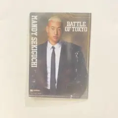 BATTLE OF TOKYO クリアファイルミニ　関口メンディー