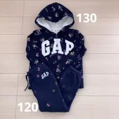 GAP 花柄パーカー 130cm ズボン120cmセット売り