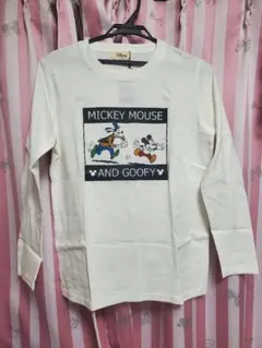 Honeys　ディズニー　ミッキー　グーフィー　長袖トップス