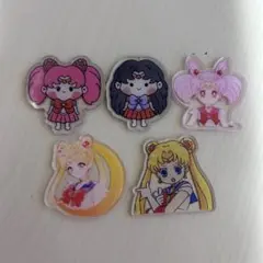 セーラームーン アクリル 4センチ 5個セット売り 送料無料