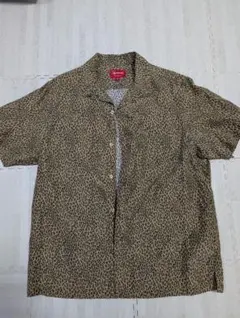 Supreme Leopard Silk S/S Shirt Tan Lサイズ - メルカリ