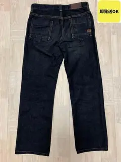 【美品】W32 ティンバーランド ワイド デニム パンツ ジーンズ 濃紺のサムネイル