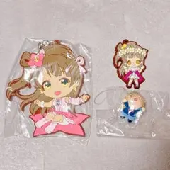 ラブライブ 南ことり 寝そべりプチフィギュア ラバーストラップ キーホルダー