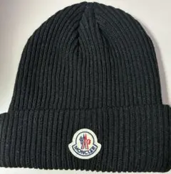 MONCLER ブラック ニット帽