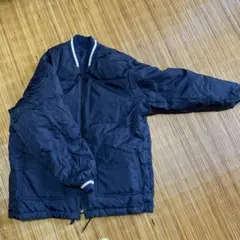 ネイビー ダウンジャケット ジッパー付き　RECUERDO LL