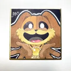 手描き色紙 Dd
