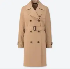 美品‼️UNIQLO ユニクロ　撥水加工トレンチコート　M