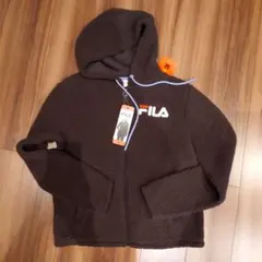 新品未使用 FILA フリースジャケット M ネイビー