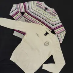 美品　Zoy ゾーイ　36 s ゴルフウェア　ニット　セーター　カシミヤアンゴラ