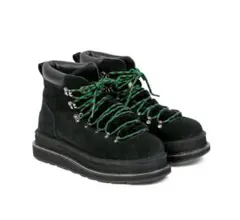 sacai ugg Lace-up Boots BLACK 38
