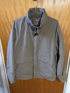 ユニクロ ウインドプルーフスタンドブルゾン ブラウン Mサイズ