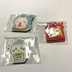 ちいかわキャラマグネッツ&ぷっくりラバマスグミ（ちいかわ　計3個セット）