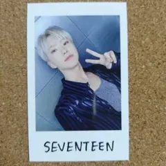 SEVENTEEN　ホシ　インスタントフォトステッカーカード