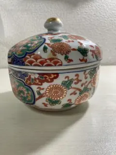 陶器製 蓋つき煮物椀