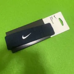 Nike ヘッドバンド ネイビー　ヘアバンド