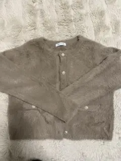 NATURAL BEAUTY BASIC ベージュカーディガン